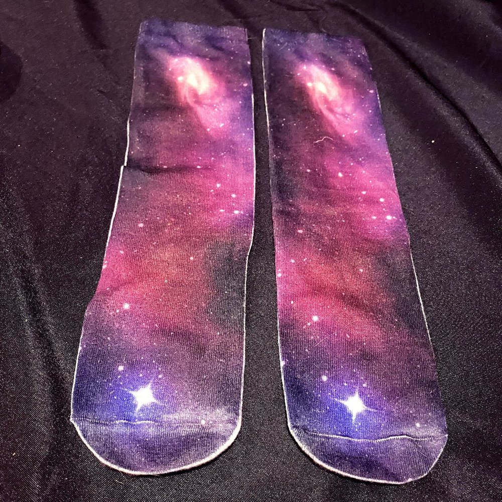 Space / Nebula socks